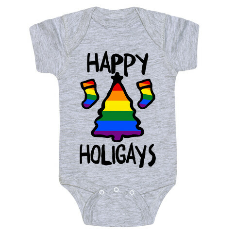 Happy Holigays Baby One-Piece