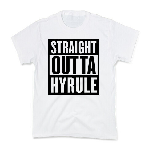 Straight Outta Hyrule Kids T-Shirt