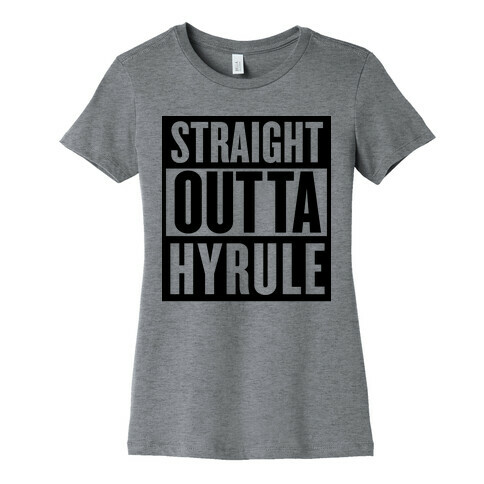 Straight Outta Hyrule Womens T-Shirt