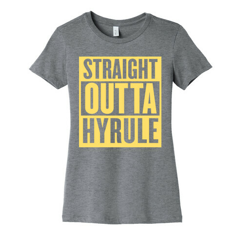 Straight Outta Hyrule Womens T-Shirt