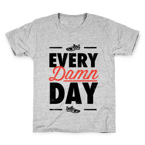 Every Damn Day (V-Neck) Kids T-Shirt