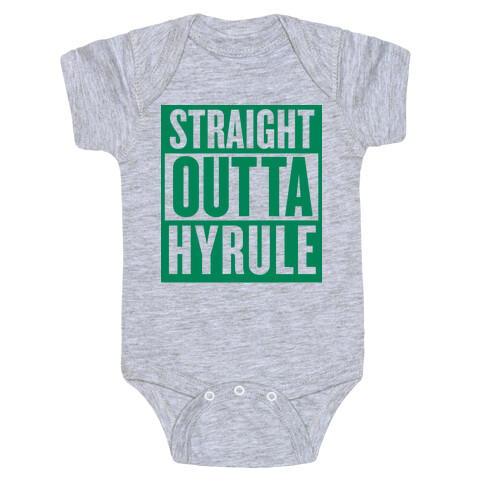 Straight Outta Hyrule Baby One-Piece