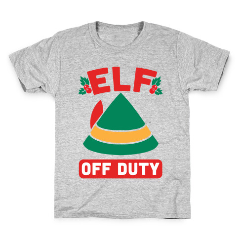 Elf Off Duty Kids T-Shirt