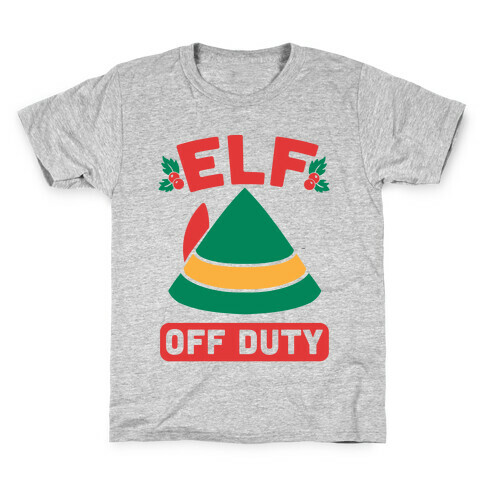 Elf Off Duty Kids T-Shirt