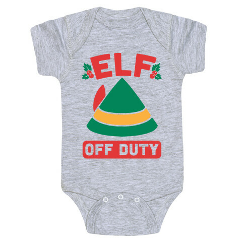 Elf Off Duty Baby One-Piece