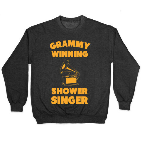 Grammy Winning Shower Singer Pullover