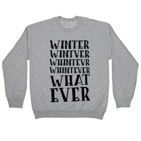 Whatever Winter Pullover