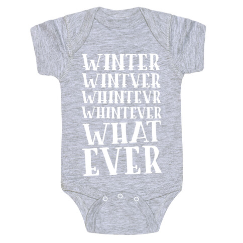 Whatever Winter Baby One-Piece