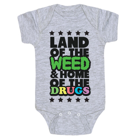 Land of the Weed Baby One-Piece
