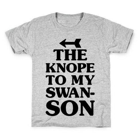 The Knope To My Swanson Kids T-Shirt