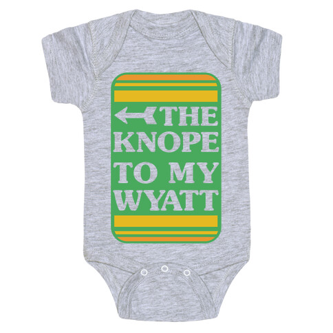 The Knope To My Wyatt Baby One-Piece