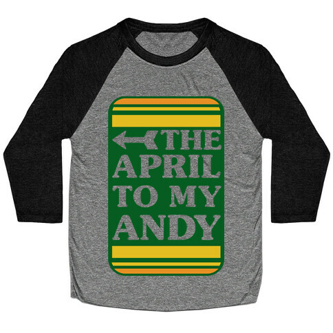 The April to My Andy Baseball Tee