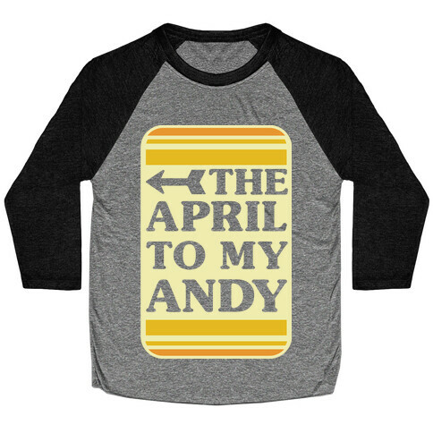 The April to My Andy Baseball Tee