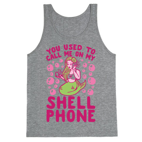 Call Me On My Shell Phone Tank Top