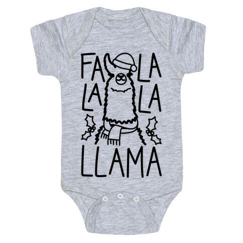 Falalala Llama Baby One-Piece