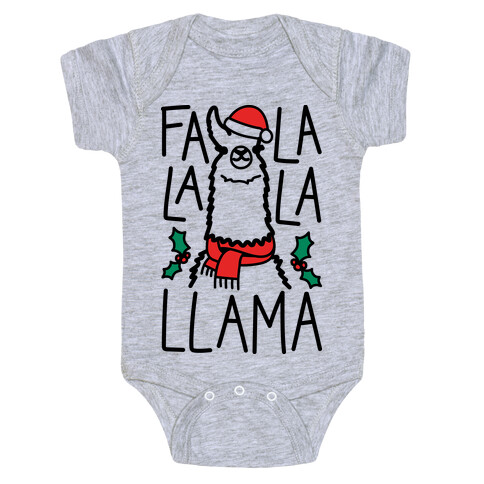 Falalala Llama Baby One-Piece