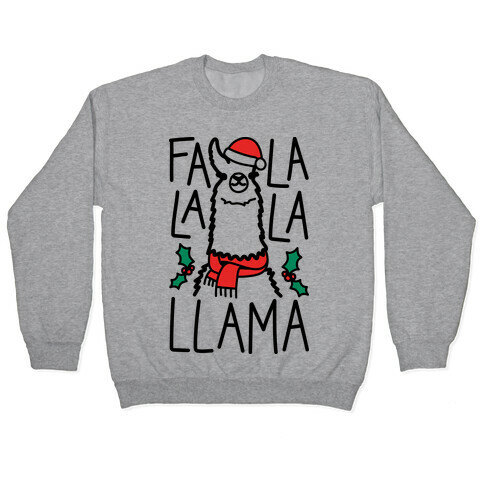 Falalala Llama Pullover