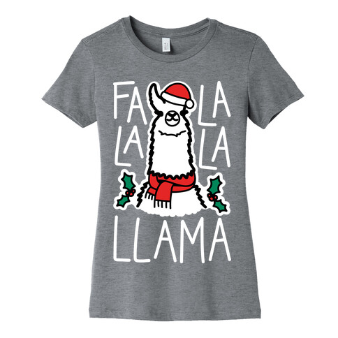Falalala Llama Womens T-Shirt