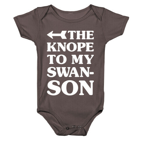 The Knope to my Swanson Baby One-Piece
