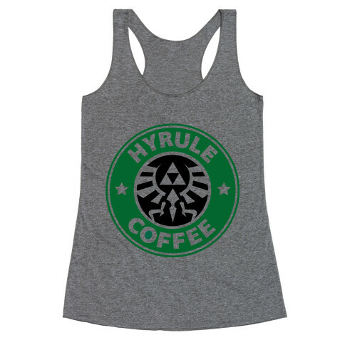 Hyrule Coffee Racerback Tank Top