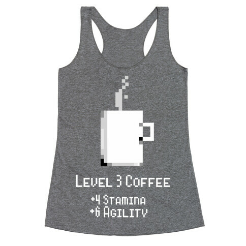 Level 3 Coffee Racerback Tank Top