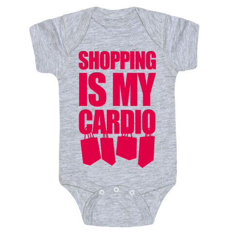 Shopping Is My Cardio Baby One-Piece