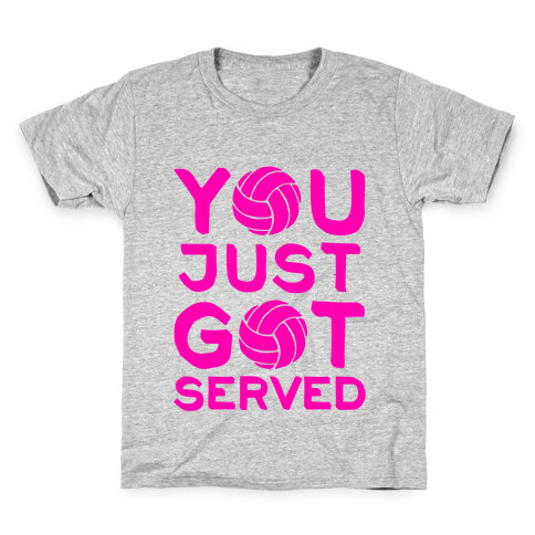 You Just Got Served (Baseball Tee) Kids T-Shirt