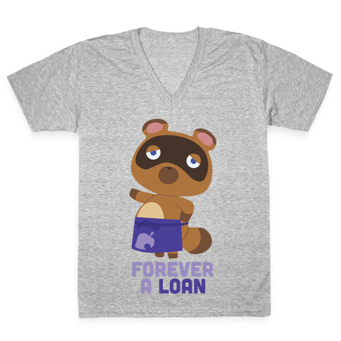 Forever A Loan V-Neck Tee Shirt