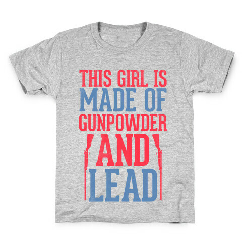 Gunpowder & Lead (Baseball Tee) Kids T-Shirt