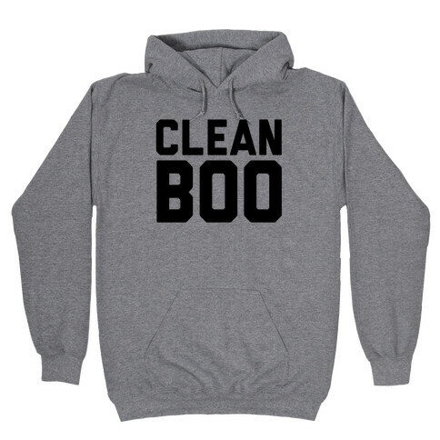 Clean Boo Hooded Sweatshirt