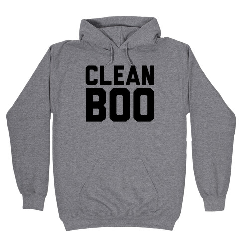 Clean Boo Hooded Sweatshirt