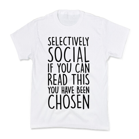 Selectively Social Kids T-Shirt