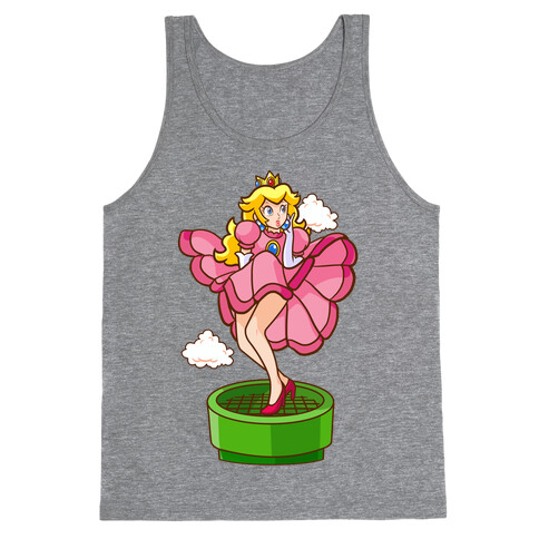 Plumbers Prefer Blondes (Peach Pin-up) Tank Top