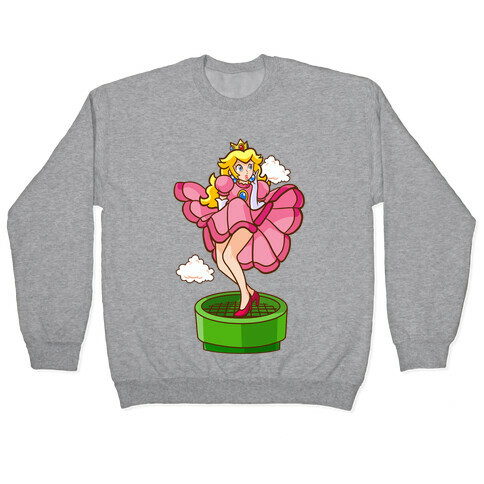 Plumbers Prefer Blondes (Peach Pin-up) Pullover