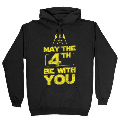 May the 4th Be With You (Vintage) Hooded Sweatshirt