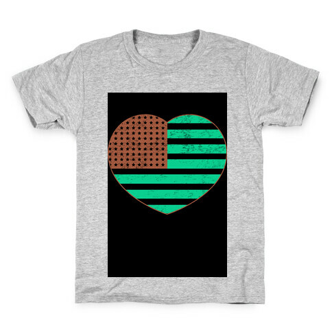 Love America (vintage) Kids T-Shirt