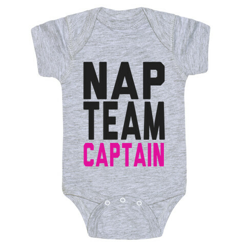 Nap Team Captain Baby One-Piece