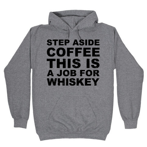 Step Aside Coffee Hooded Sweatshirt
