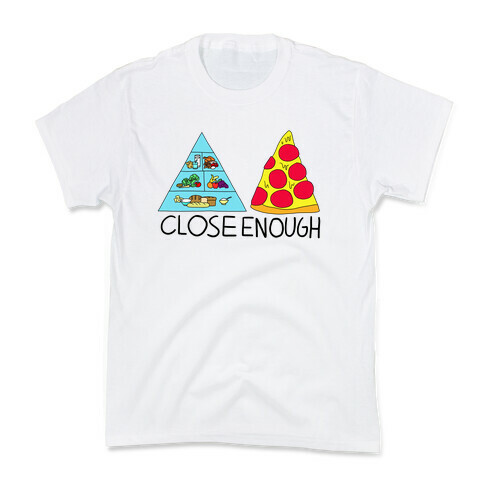 Pizza Pyramid (Close Enough) Kids T-Shirt