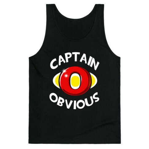 Captain Obvious Tank Top