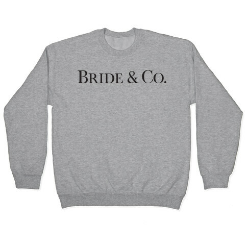 Bride & Co Pullover