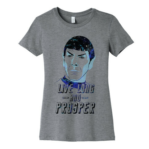 Live Long And Prosper Womens T-Shirt