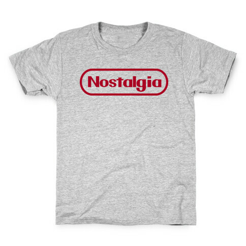 Nostalgia (Old Nintendo Logo) Kids T-Shirt