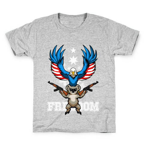 Ameristralia: TASTE THE FREEDOM (Text) Kids T-Shirt