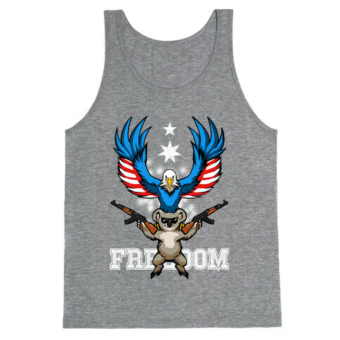 Ameristralia: TASTE THE FREEDOM (Text) Tank Top