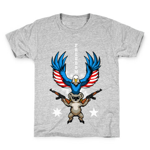 Ameristralia: TASTE THE FREEDOM (Text) Kids T-Shirt