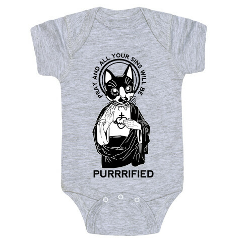 Purrrified Baby One-Piece