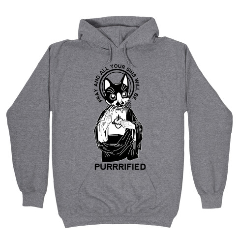 Purrrified Hooded Sweatshirt