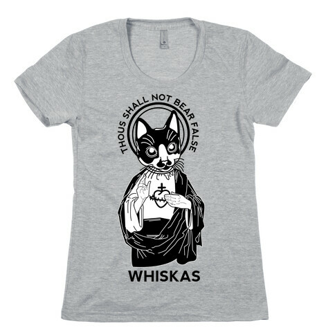 False Whiskas Womens T-Shirt