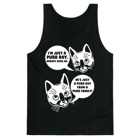 Purr Boy Tank Top